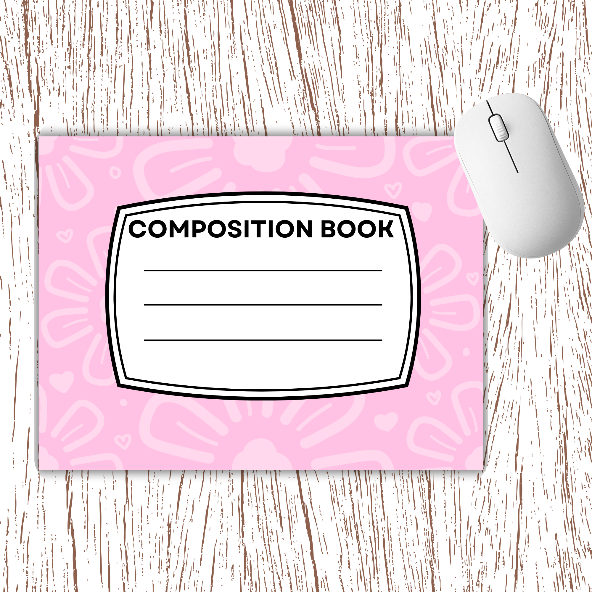 Composition Theme Mousepad