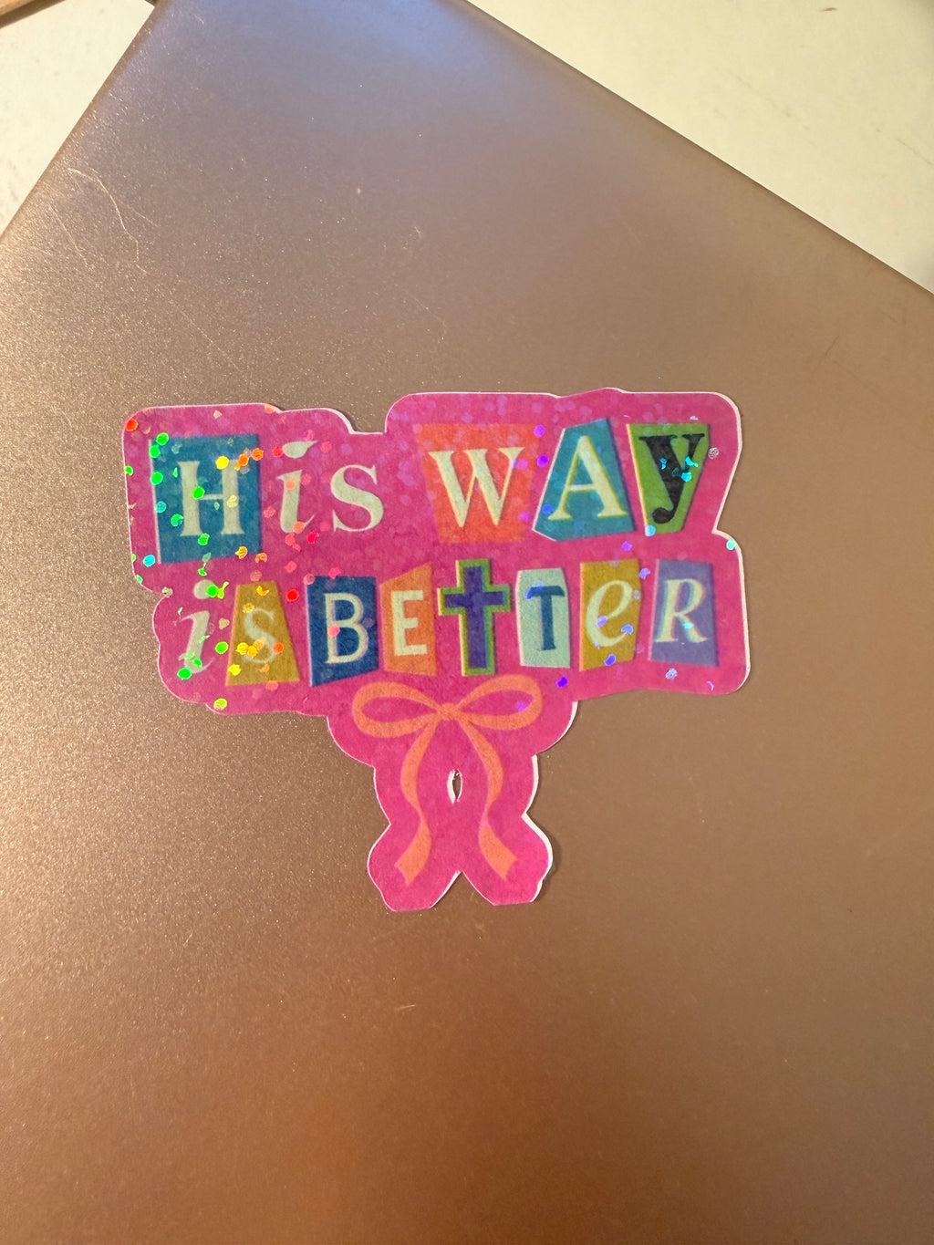 Faith-Based Stickers – Glossy & Holographic