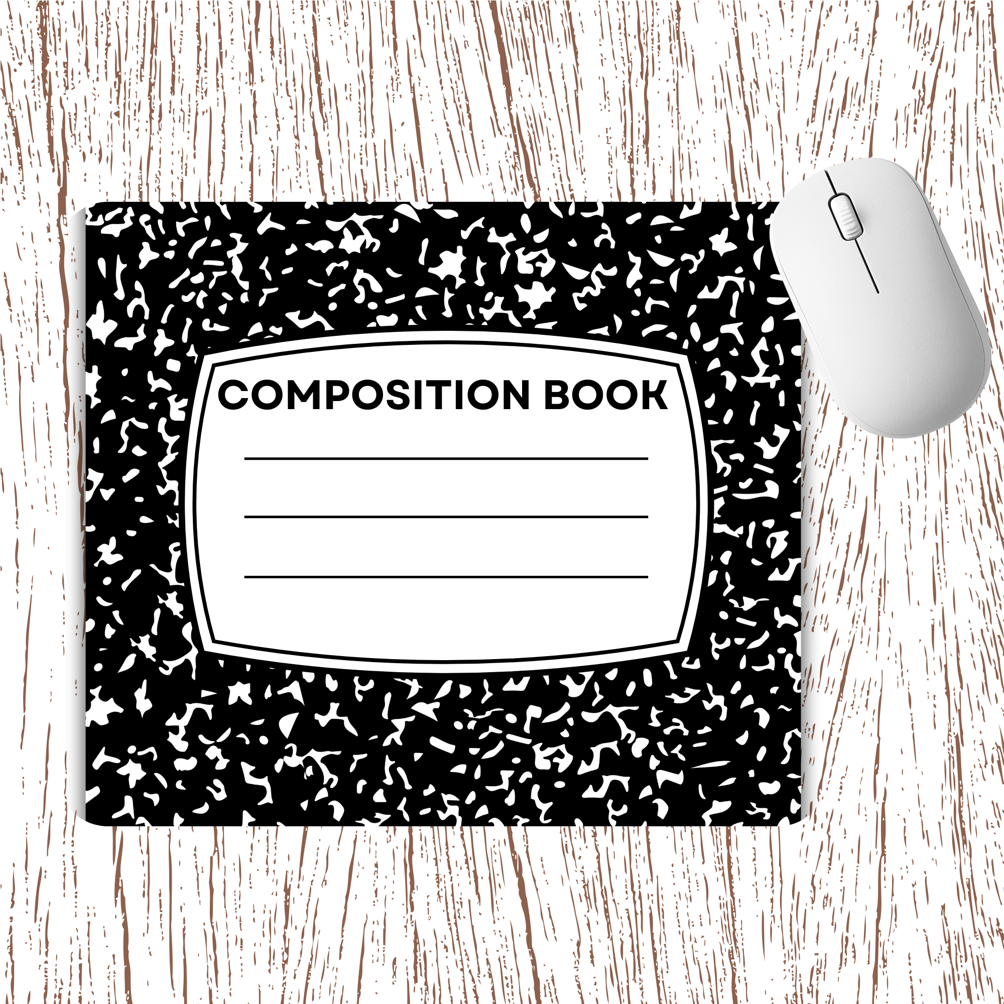 Composition Theme Mousepad