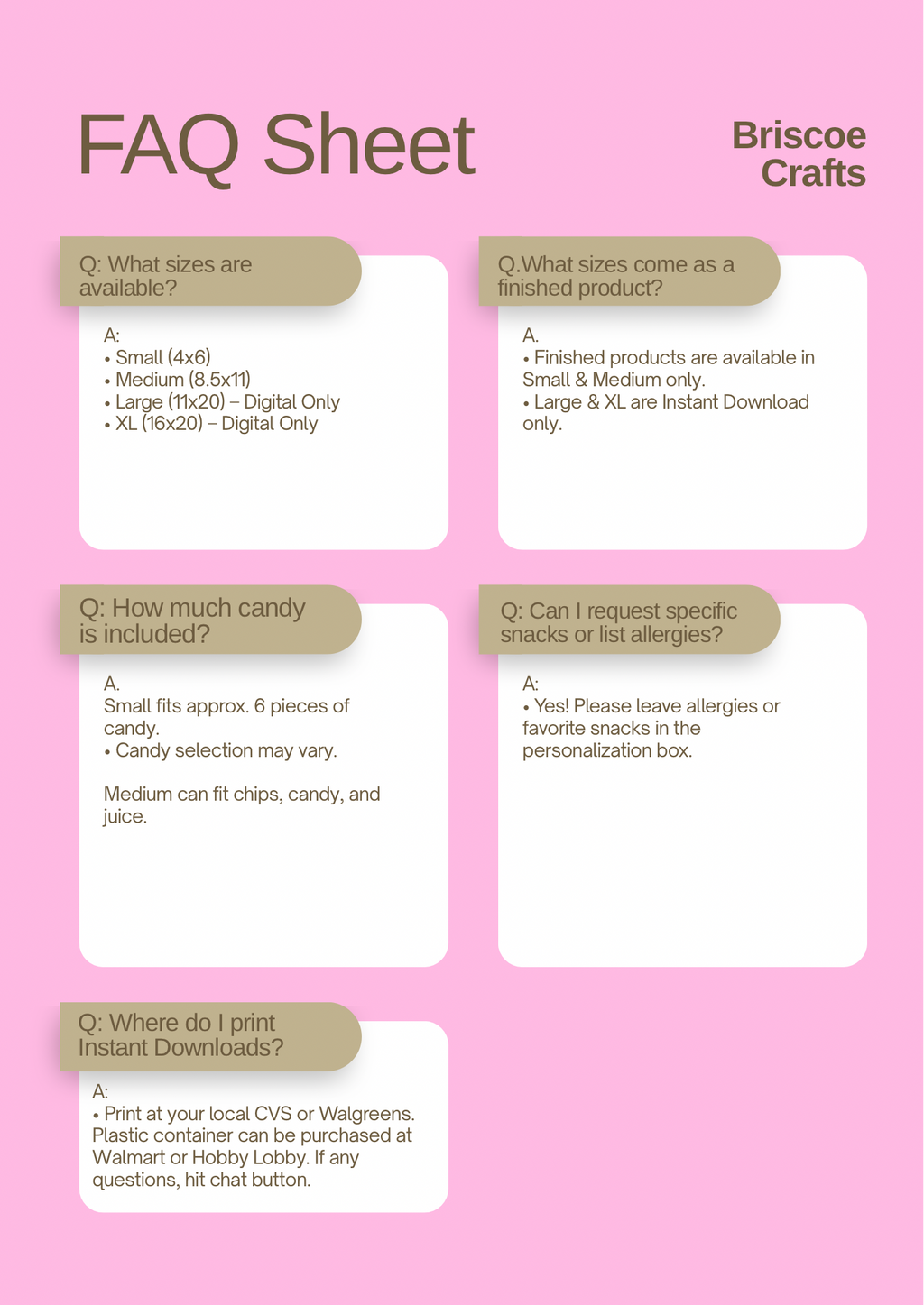 Valentine Candy Graham – Filled or Unfilled Option