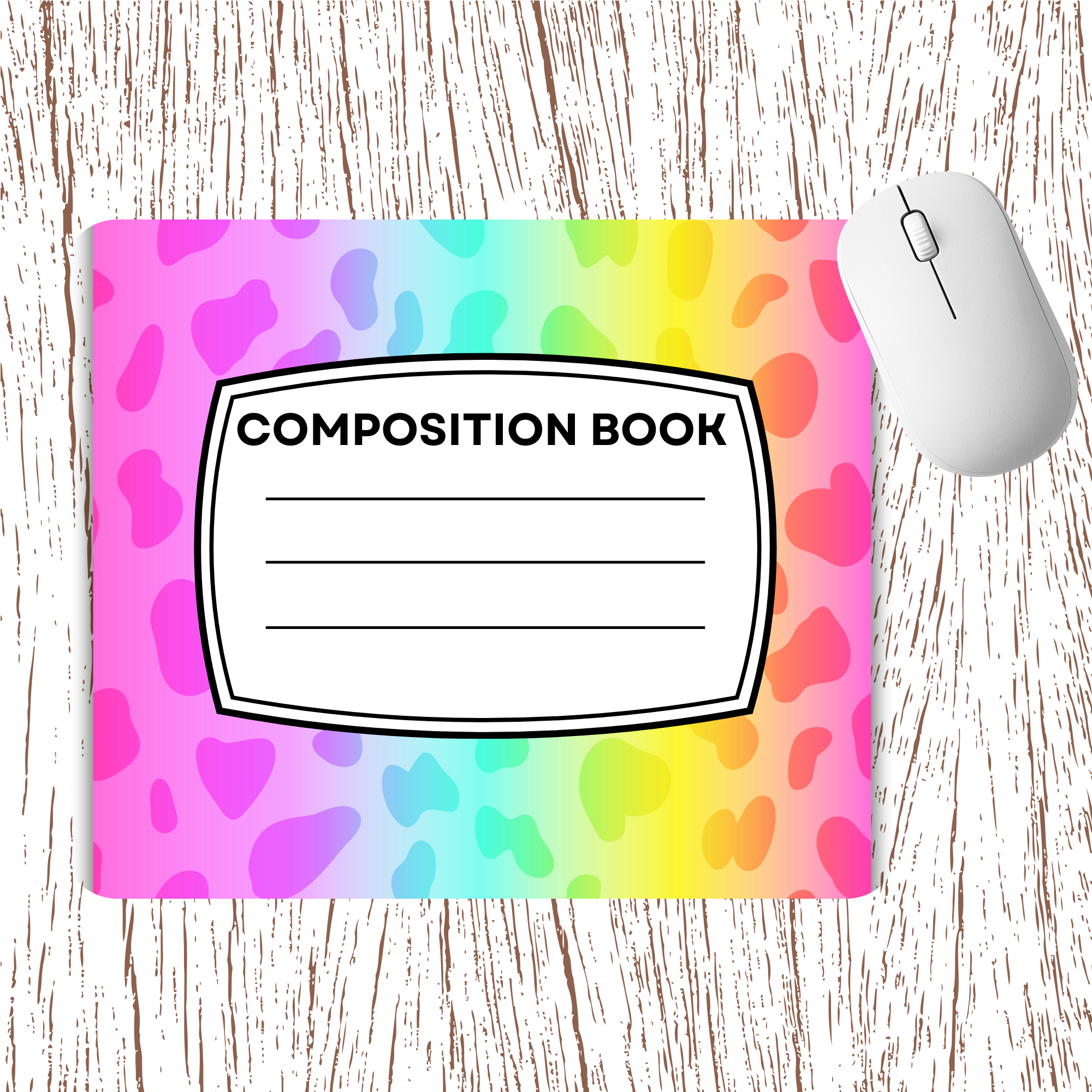 Composition Theme Mousepad