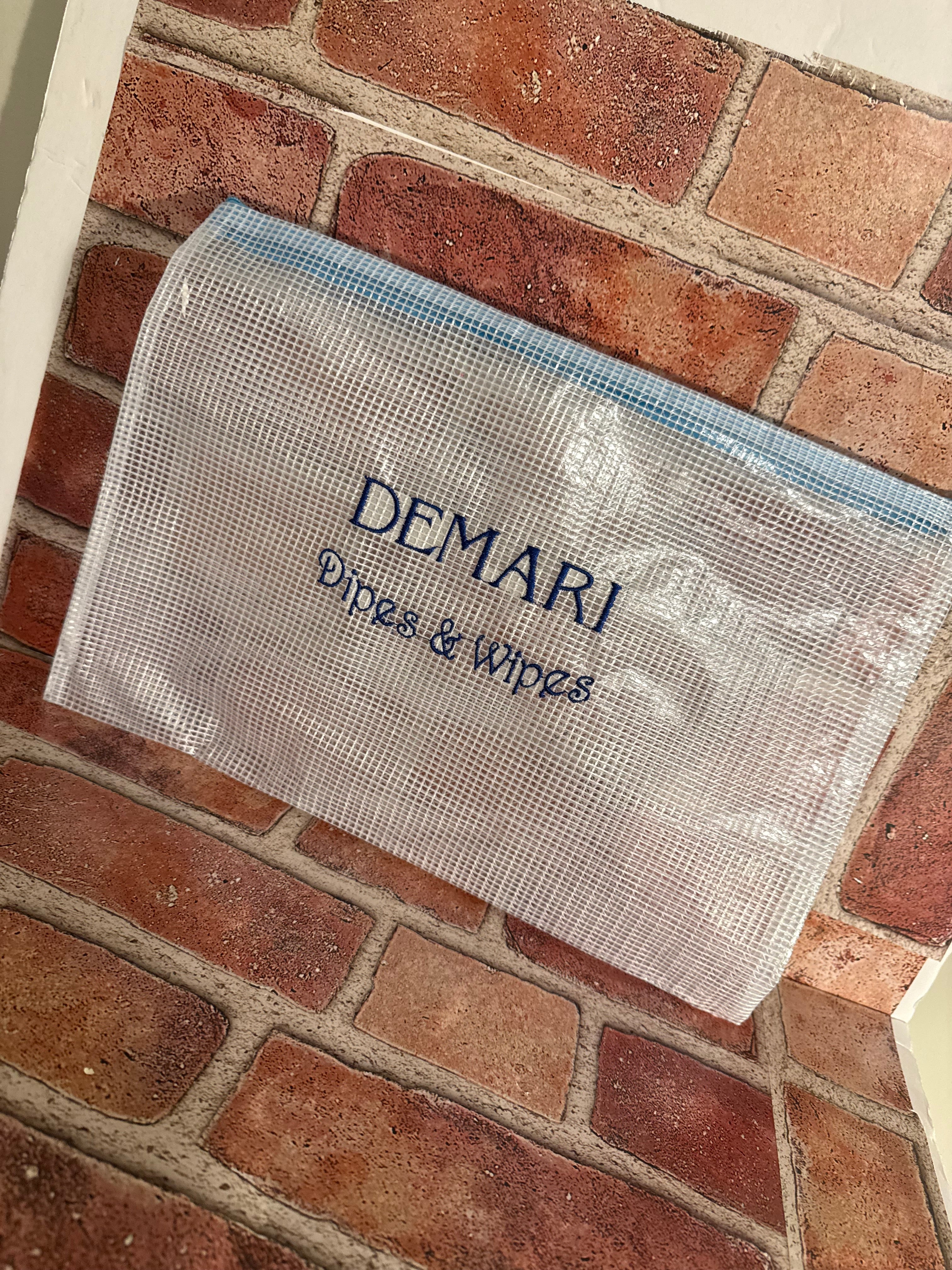 Personalized Name Diapers & Wipes Mesh Bag