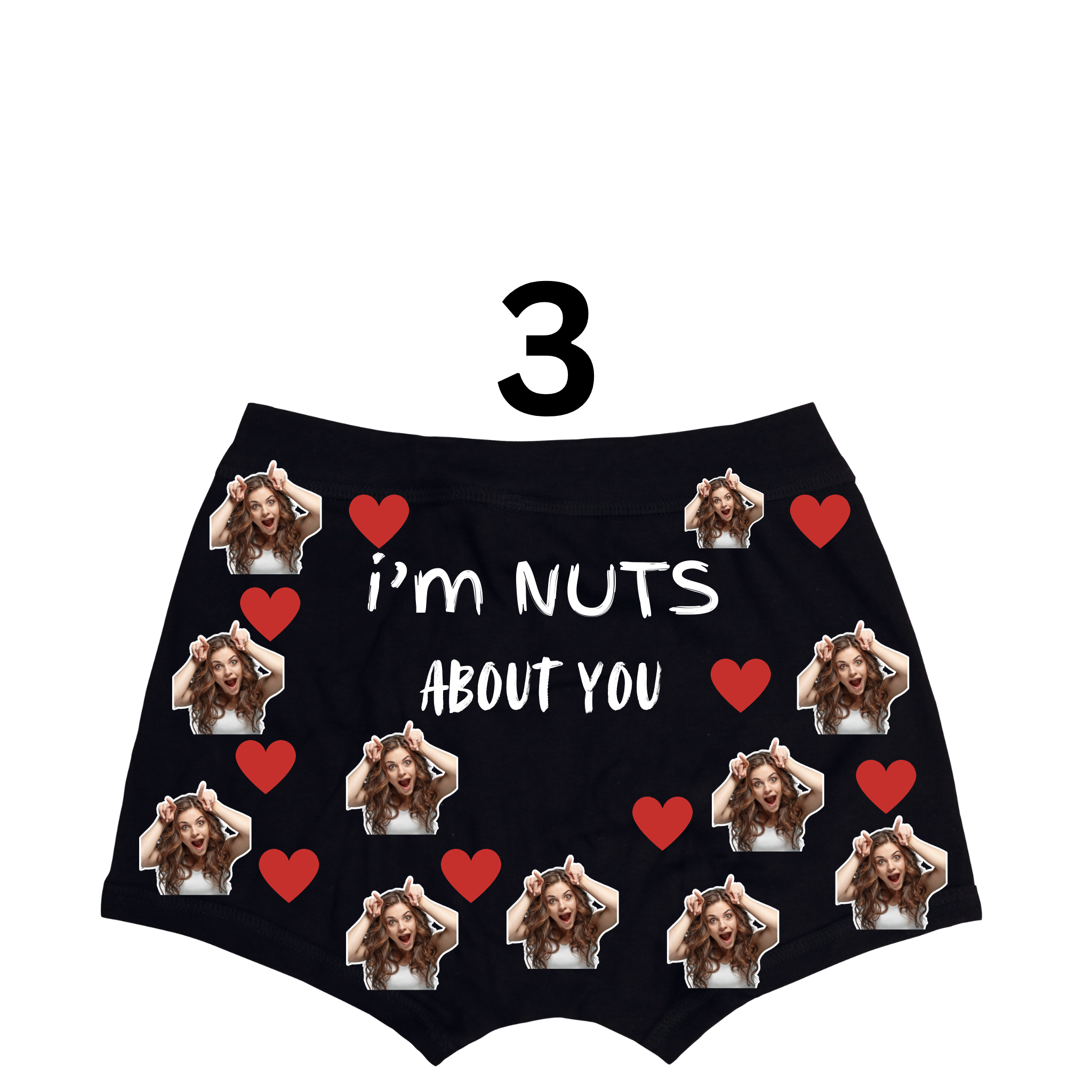 Custom Boxer Briefs With Faces