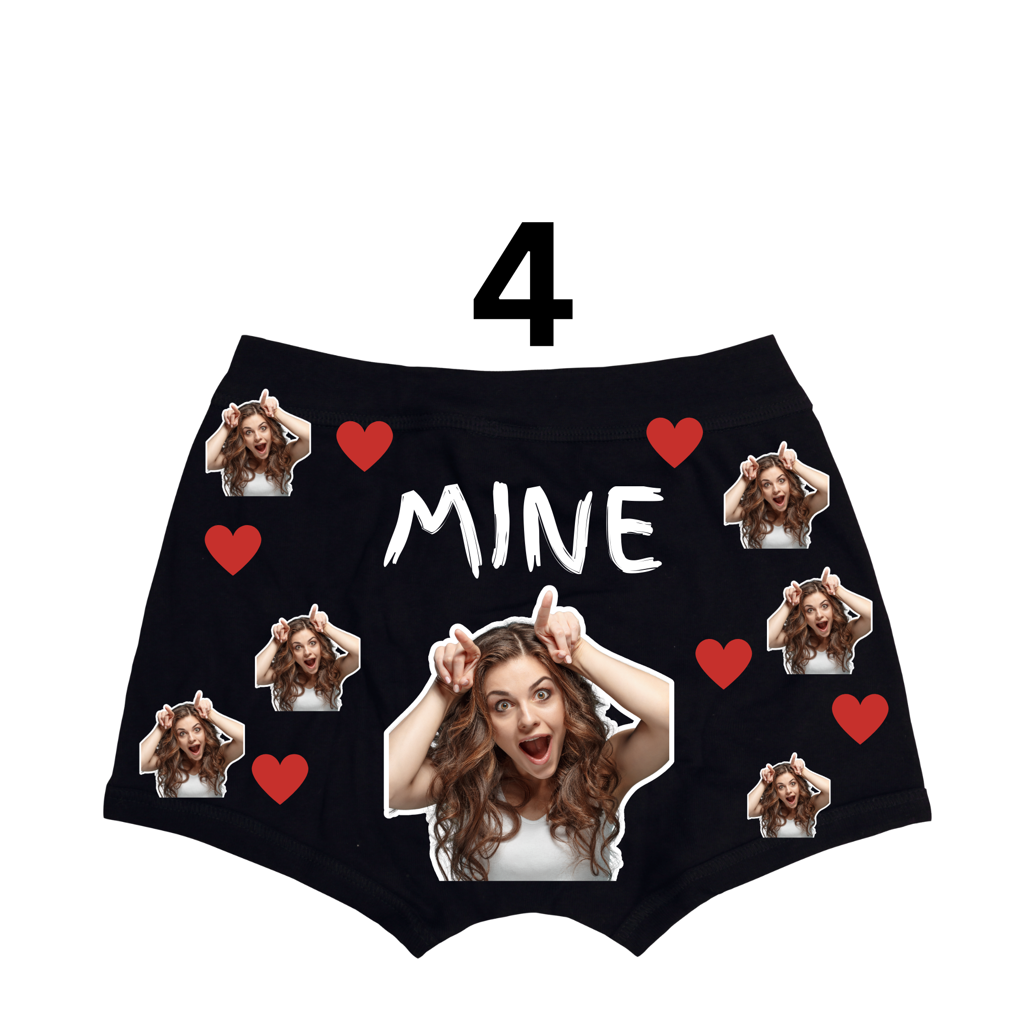Custom Boxer Briefs With Faces