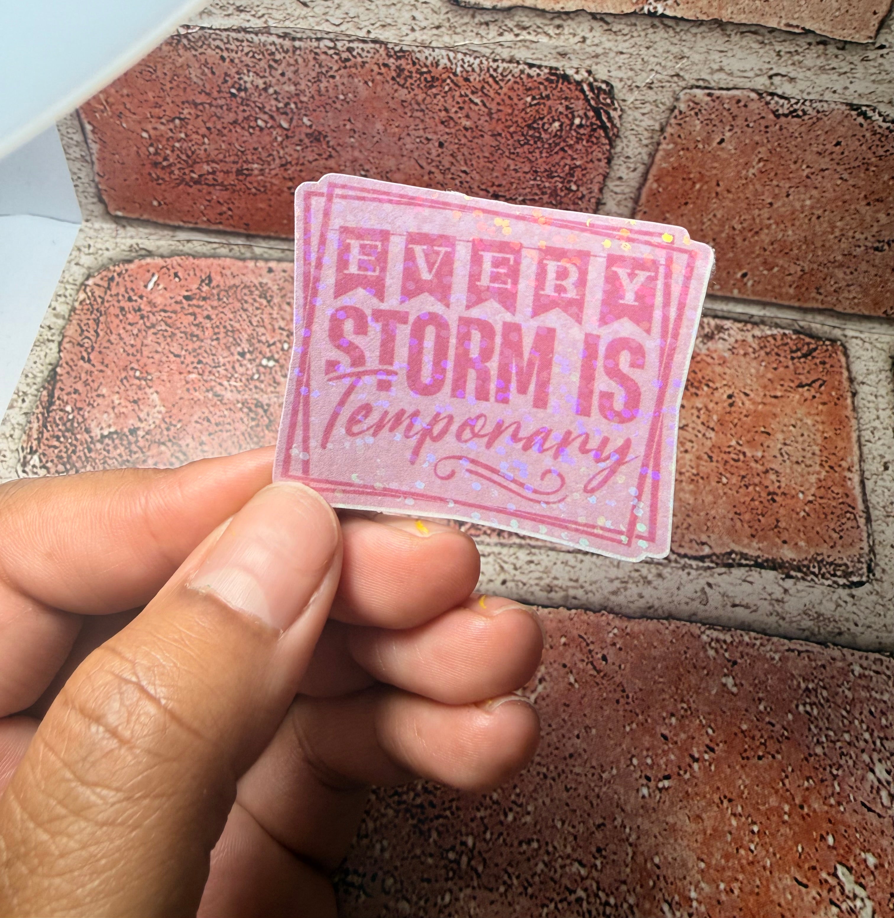 Faith-Based Stickers – Glossy & Holographic