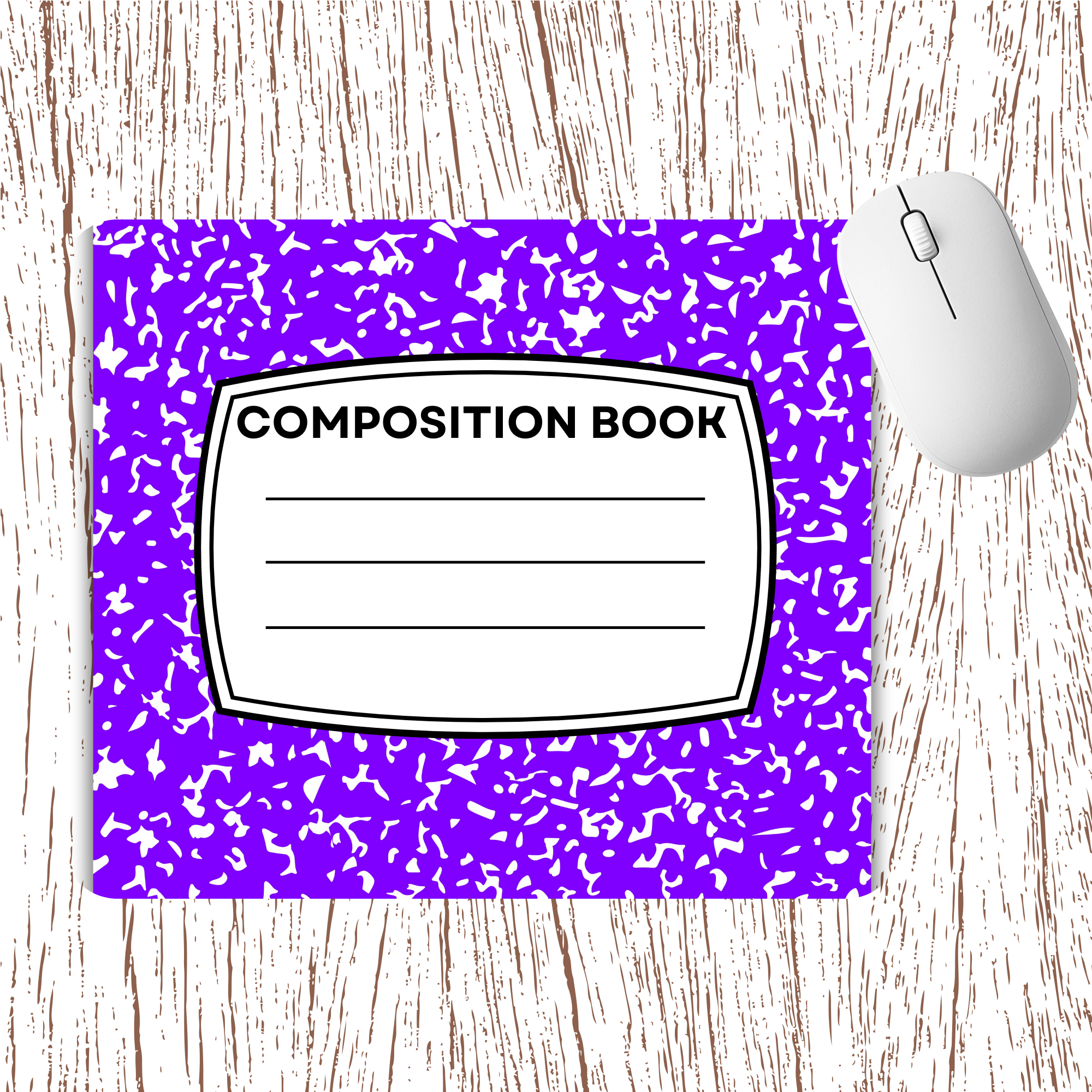 Composition Theme Mousepad