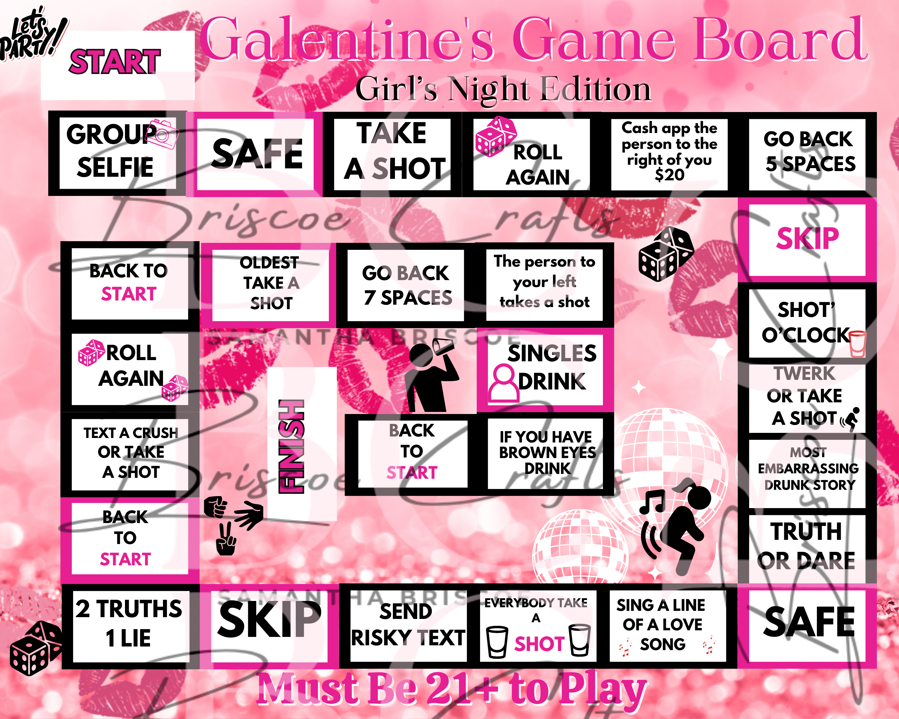 Valentine Game Board