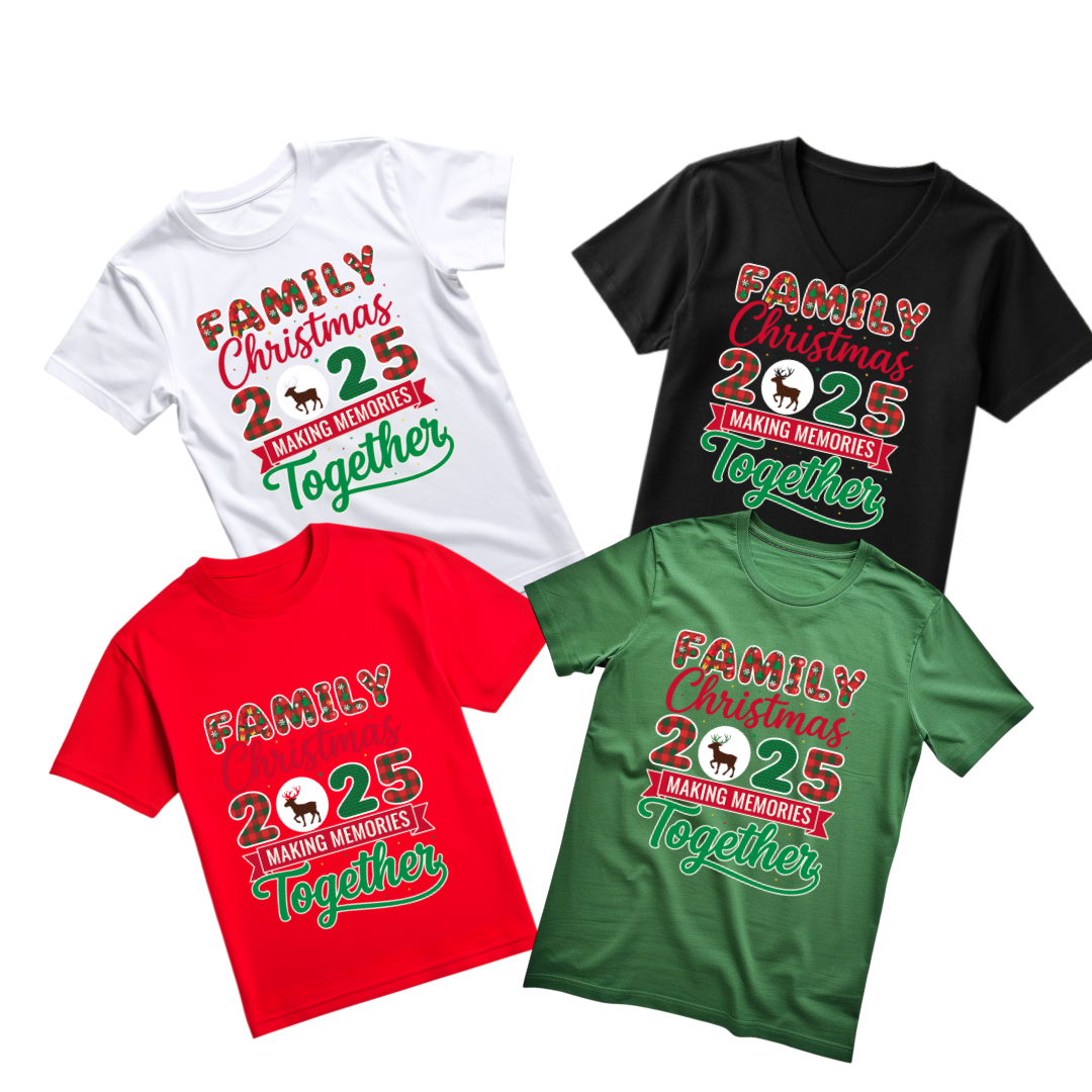 Matching Family Christmas Shirts - Bundle Deal