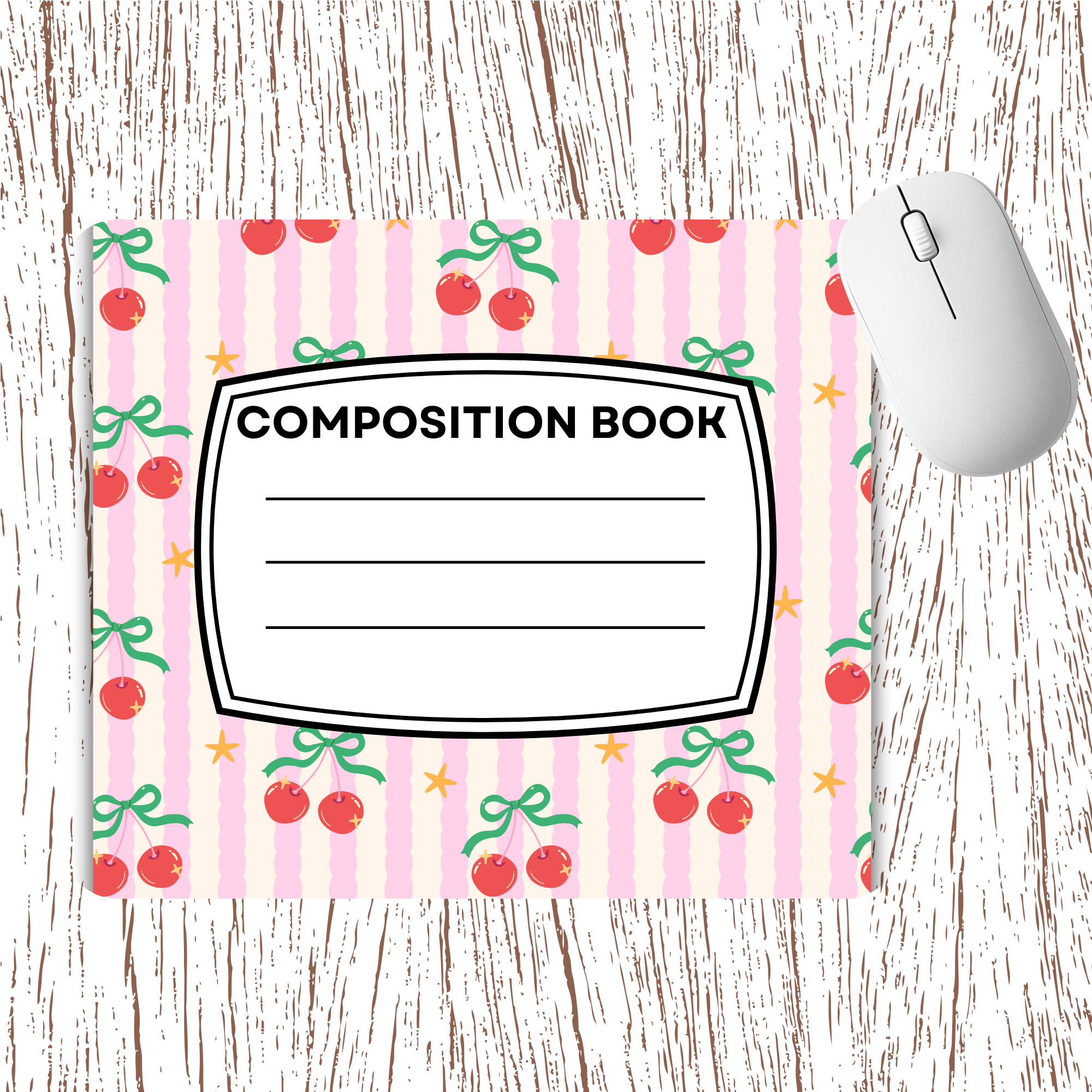 Composition Theme Mousepad