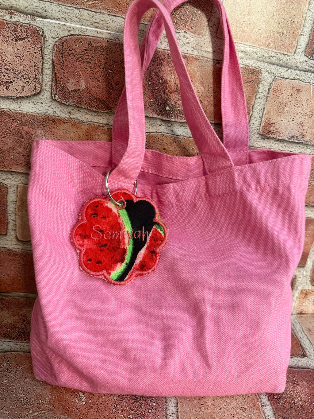 Custom Embroidered Bag Tag