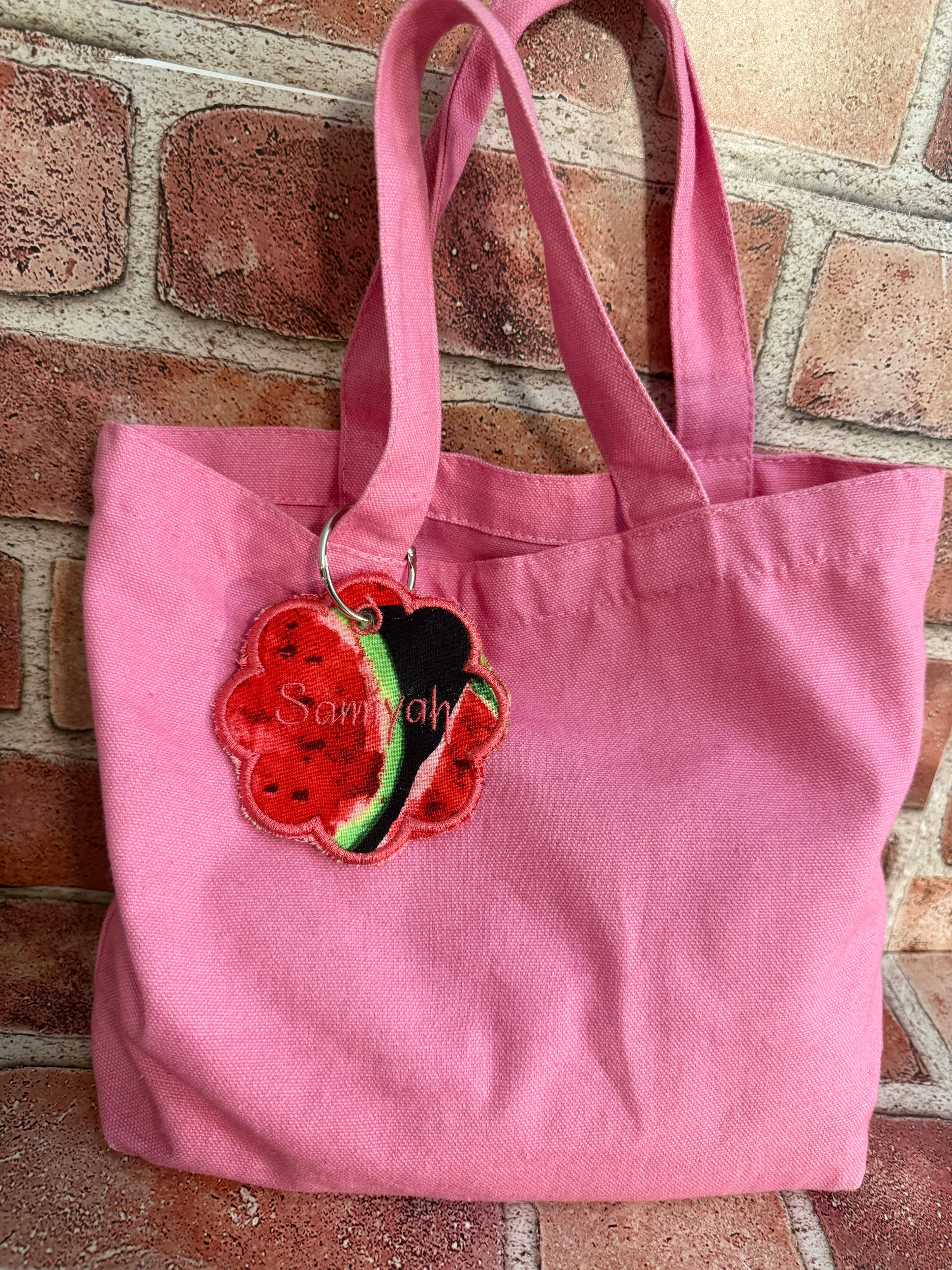 Custom Embroidered Bag Tag