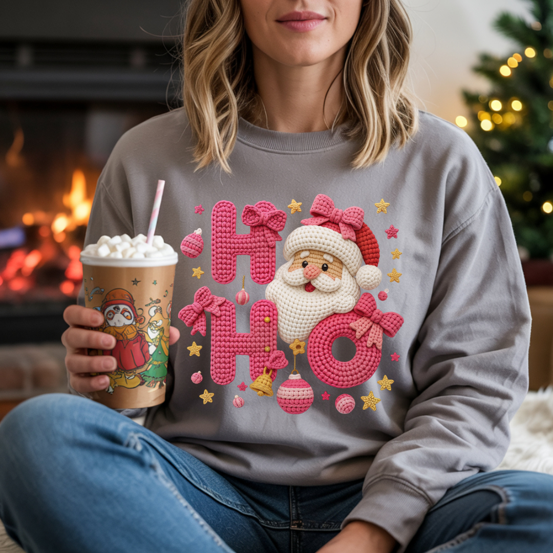 Santa Ho Ho Crotchet