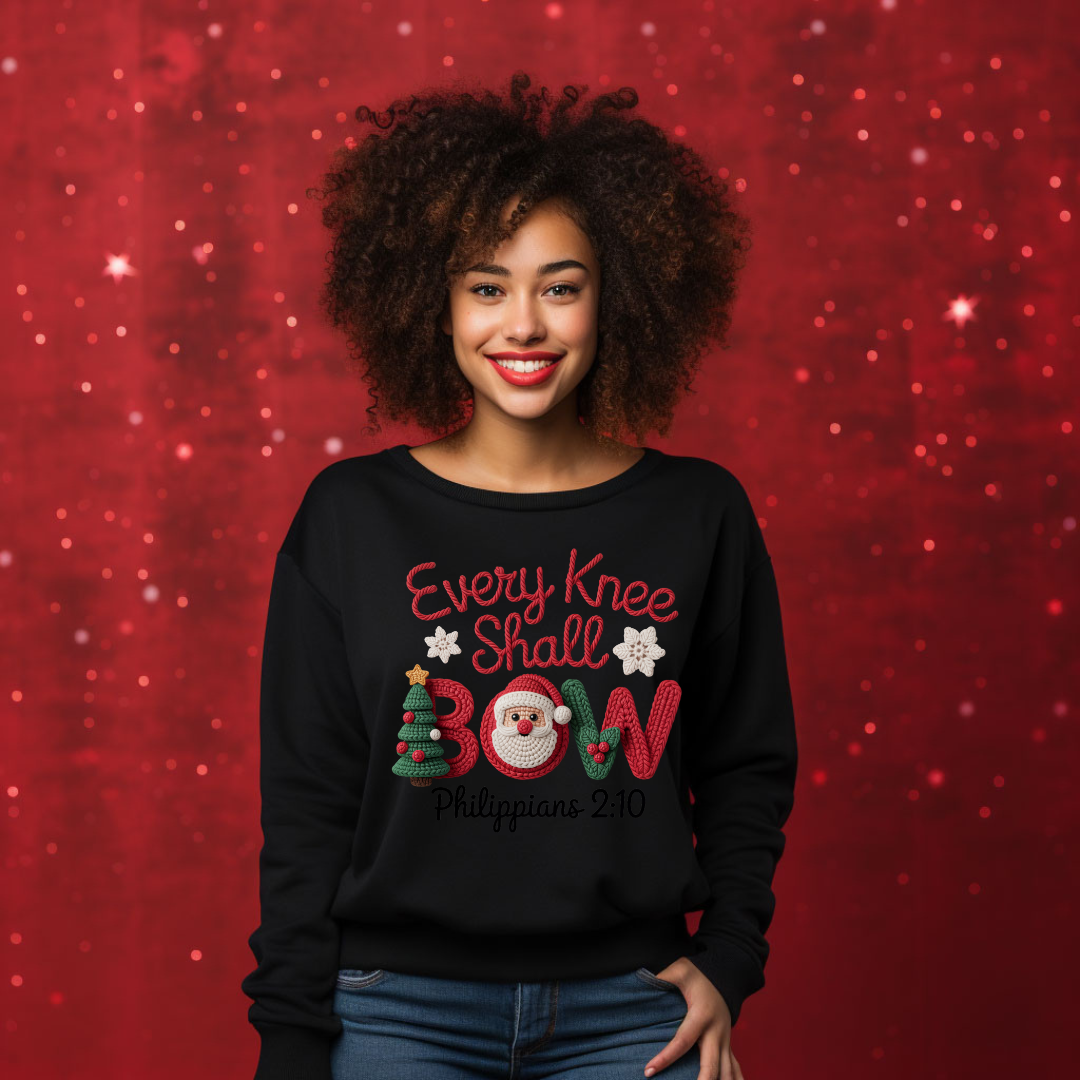 Every Knee Shall Bow Crochet