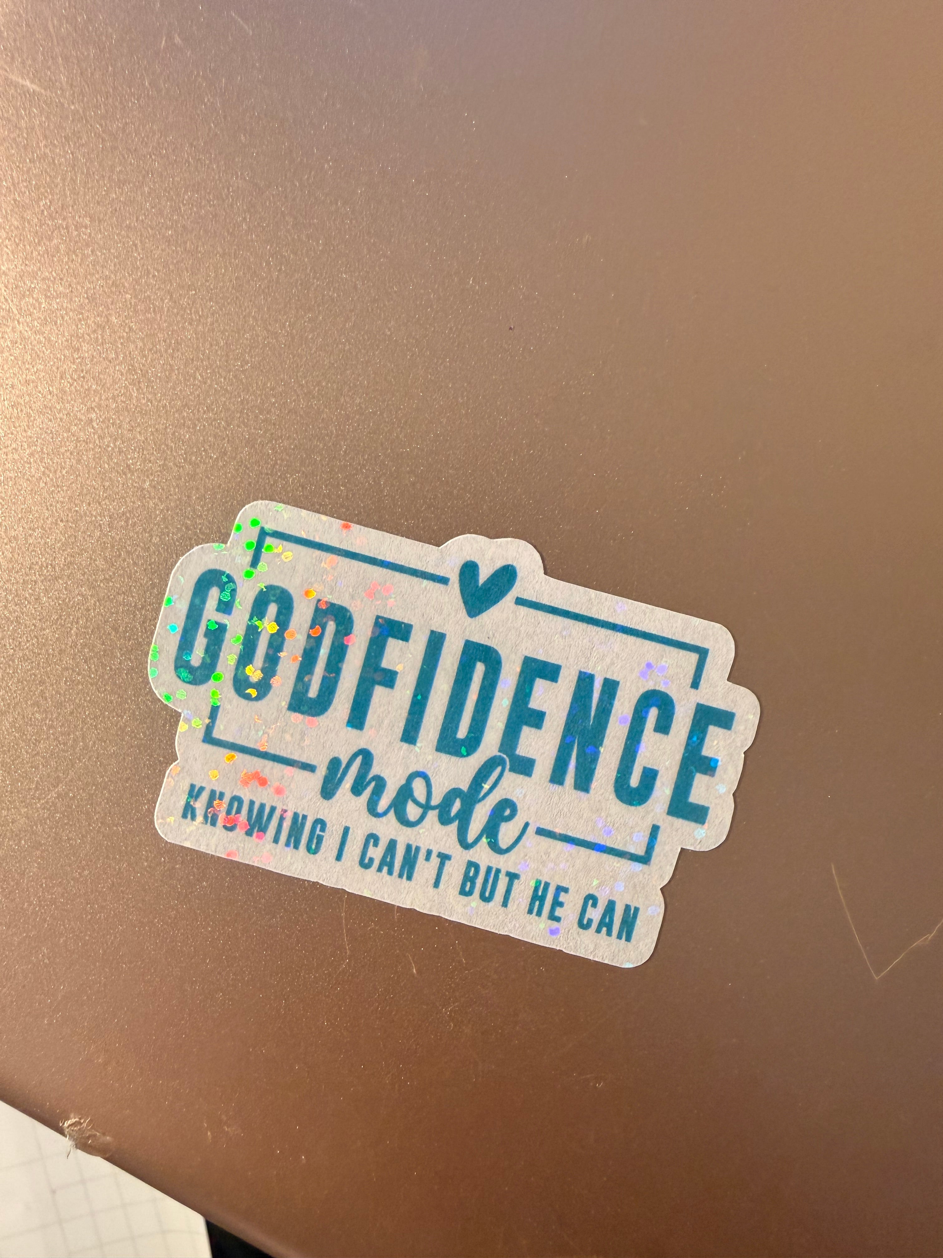 Faith-Based Stickers – Glossy & Holographic