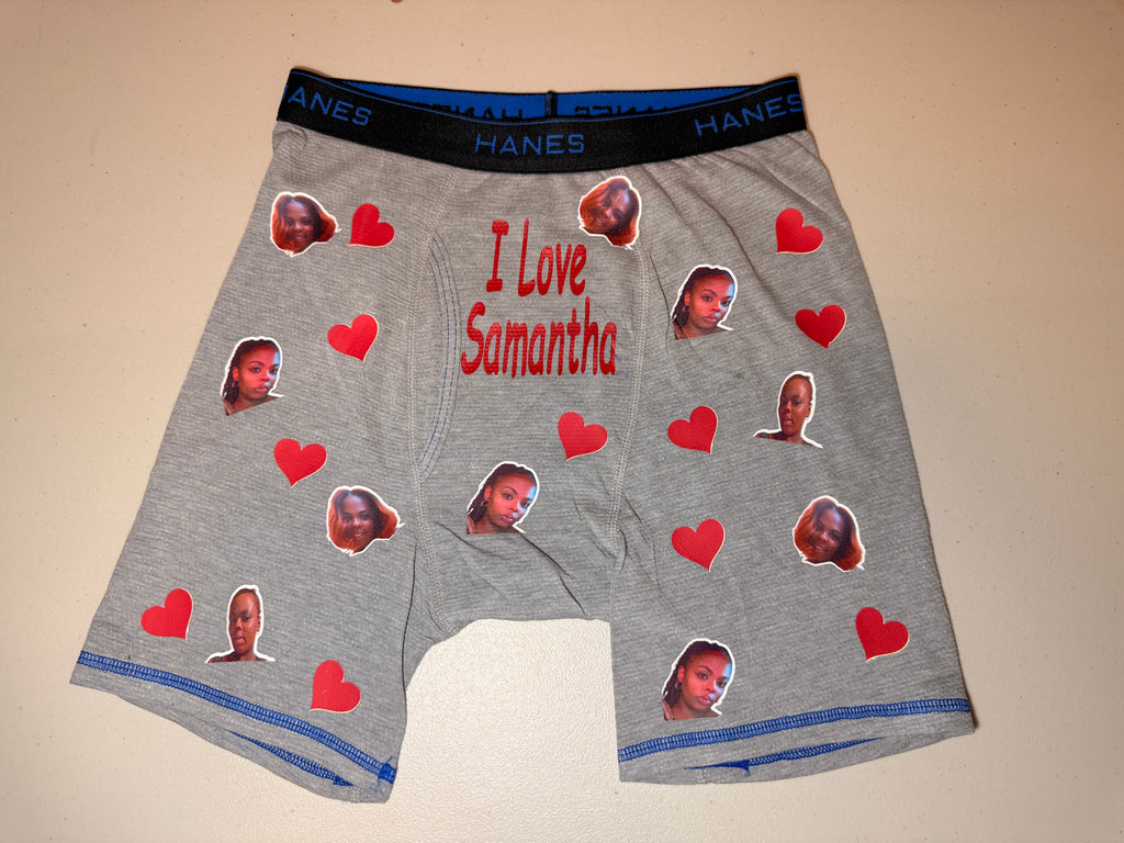 Custom Boxer Briefs With Faces