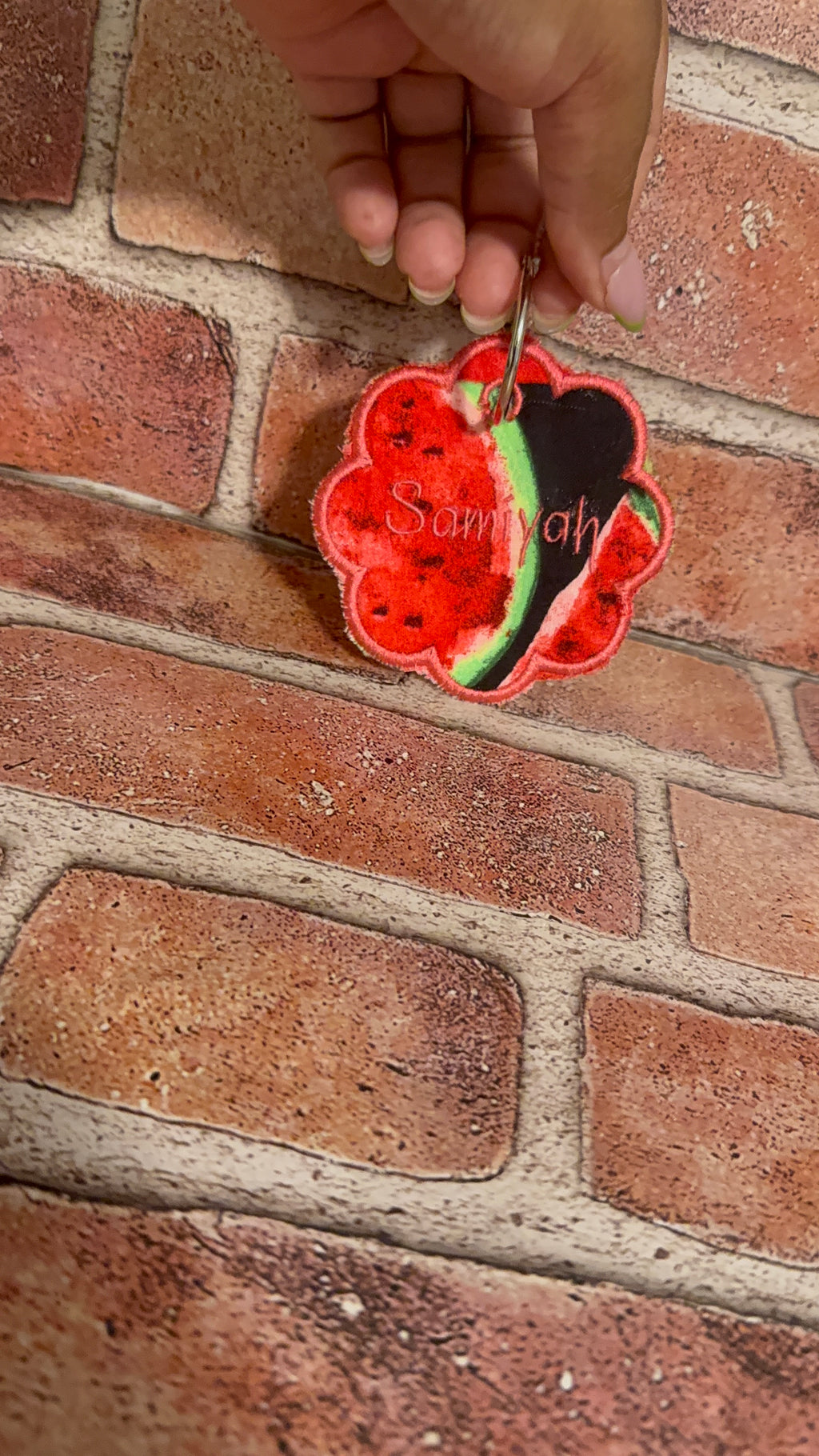 Custom Embroidered Bag Tag