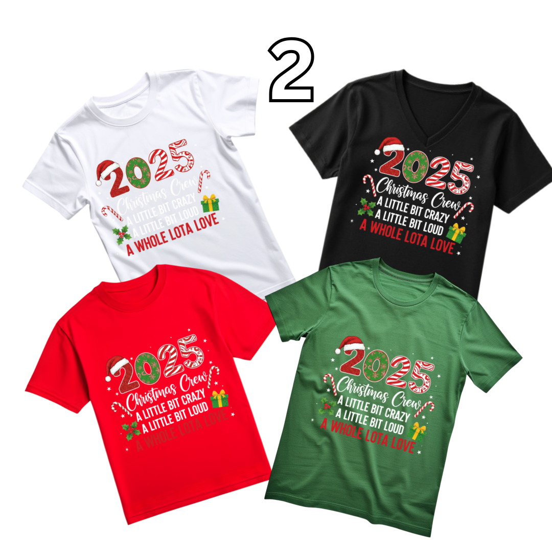 Matching Family Christmas Shirts - Bundle Deal