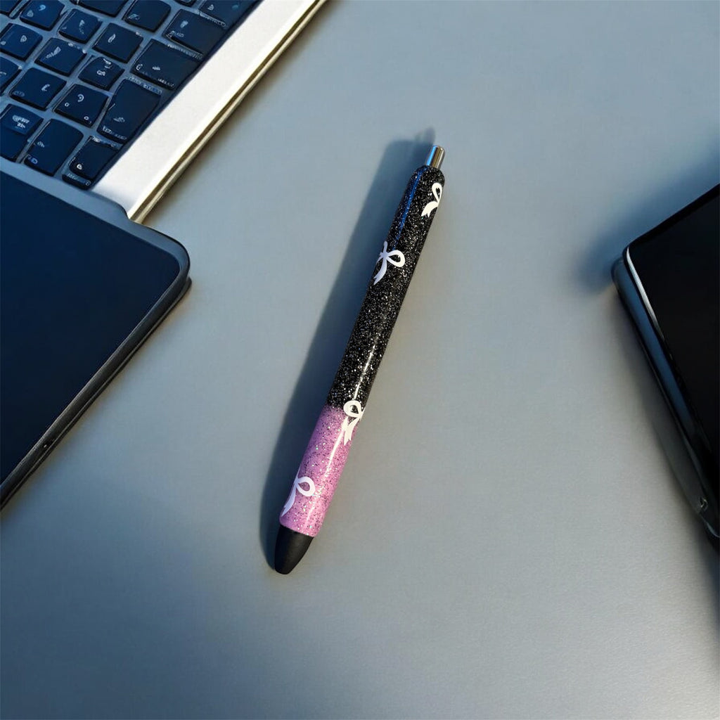 Ribbons and Bows Glitter Inkjoy Resin Pens