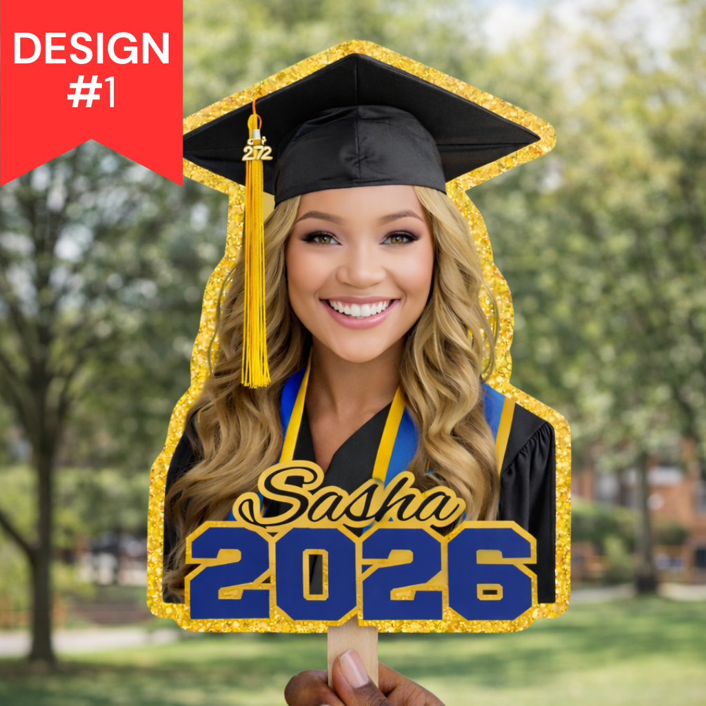 Custom Graduation Fans | Personalized Keepsake Fans