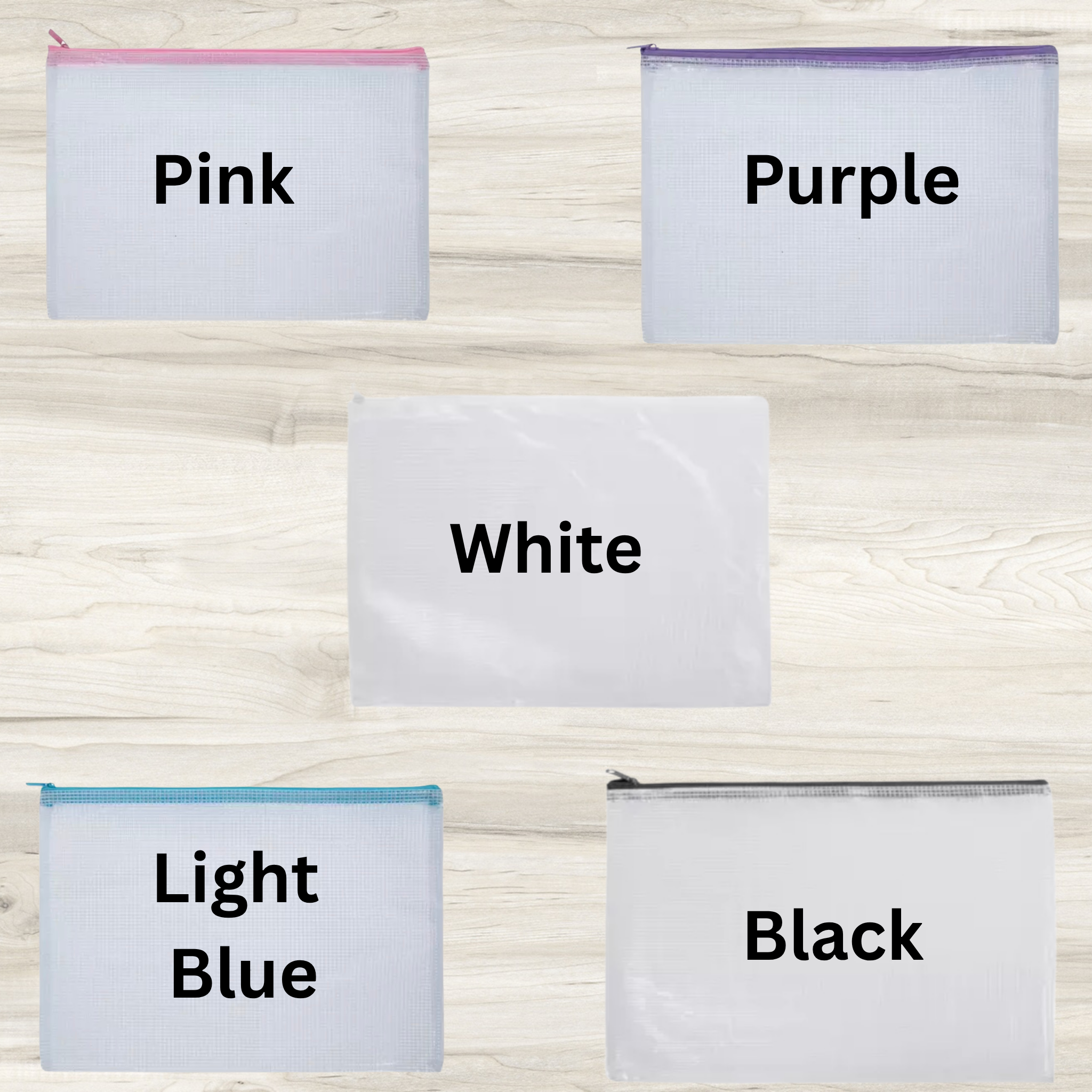 Personalized Name Diapers & Wipes Mesh Bag