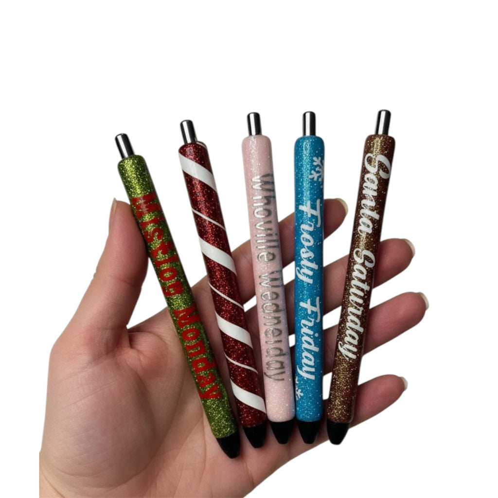 Christmas Resin Pens