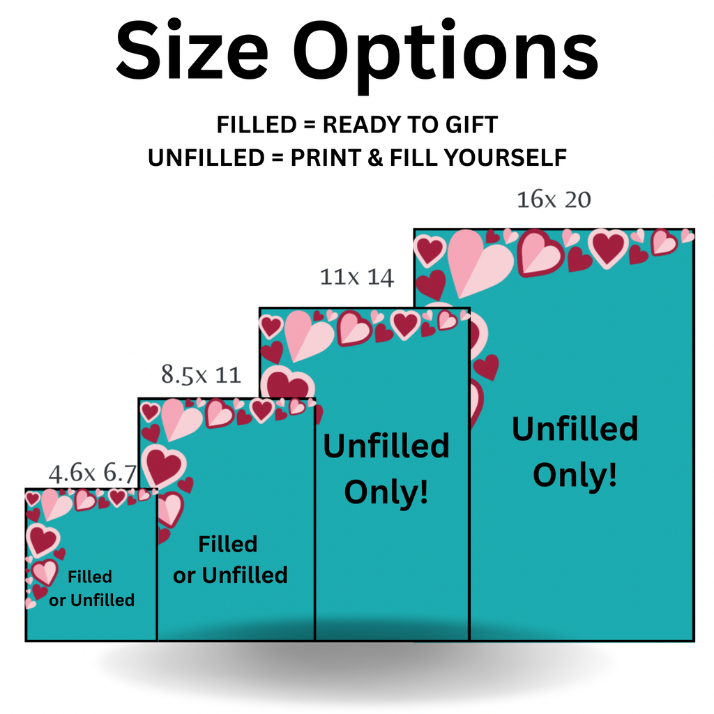 Valentine Candy Graham – Filled or Unfilled Option