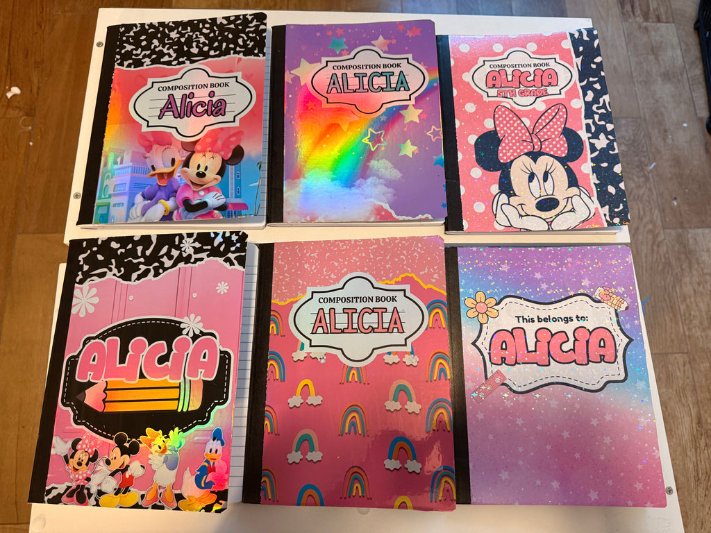 Custom Composition Books