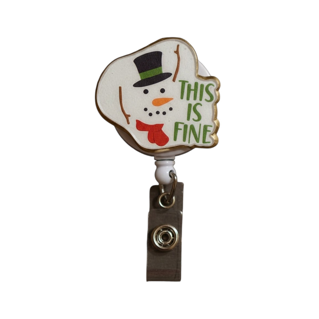 Christmas Badge Reels
