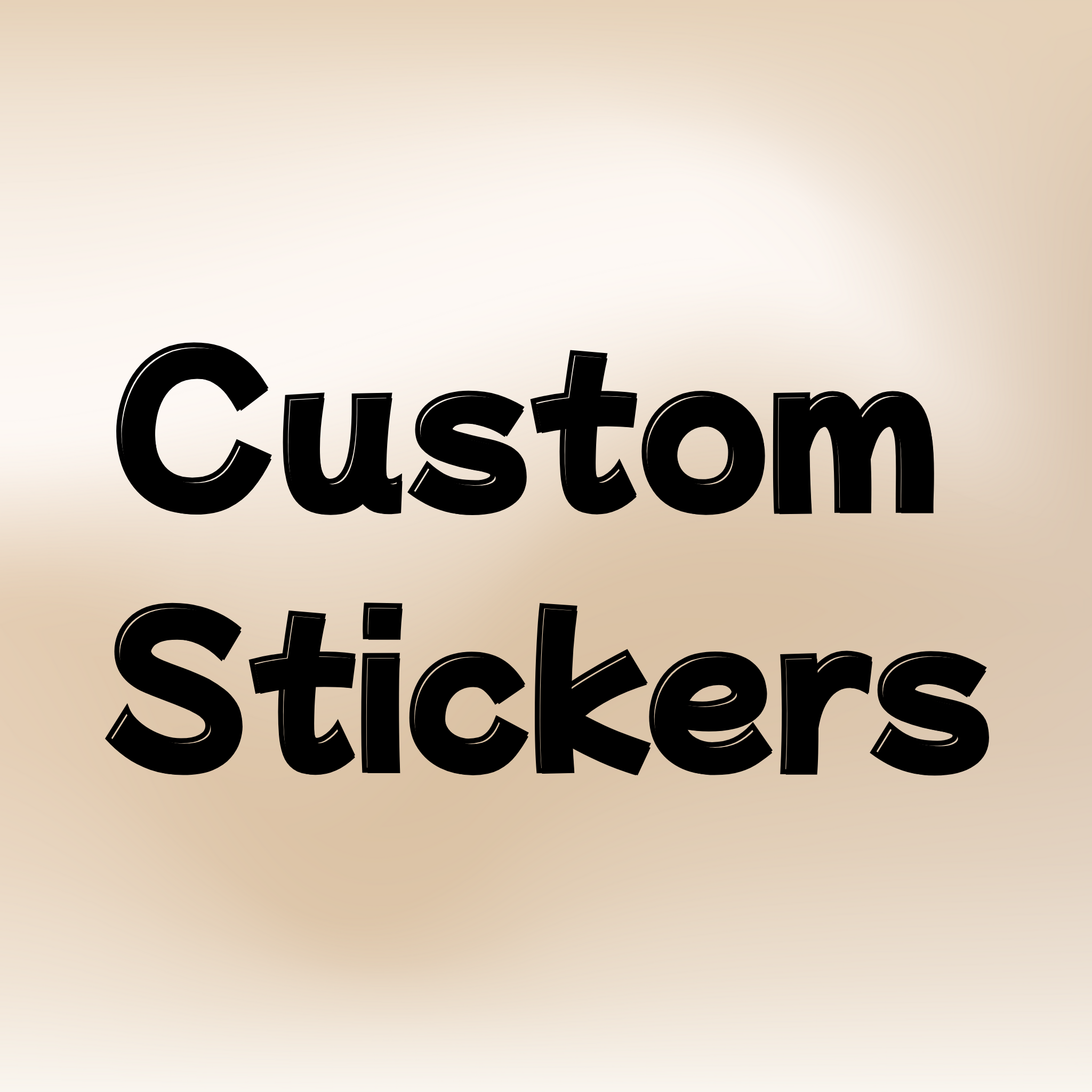 Custom Personalized Stickers – Upload Your Design | Multiple Shapes & Sizes | Qty 12–100