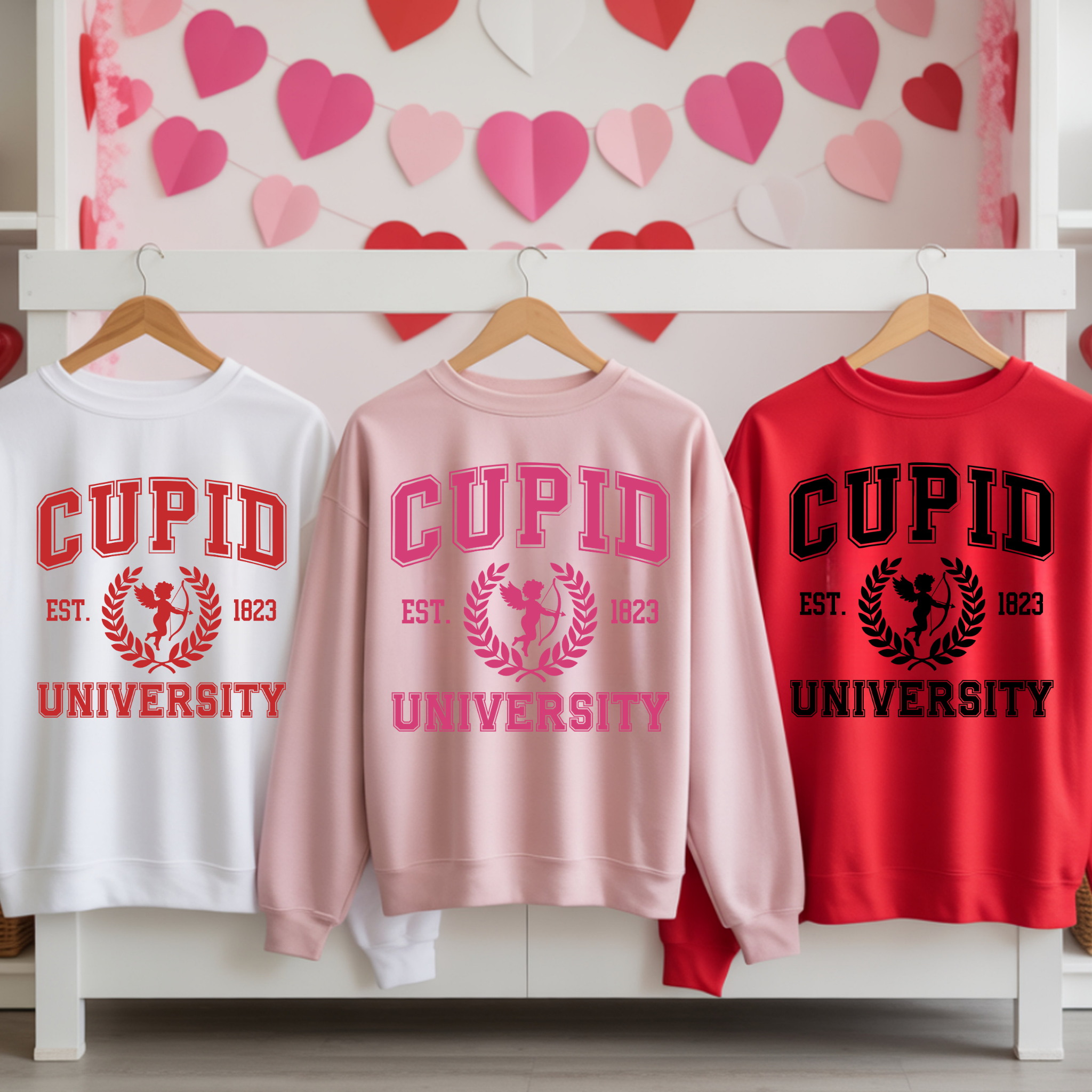 Cupid University Sweatshirts