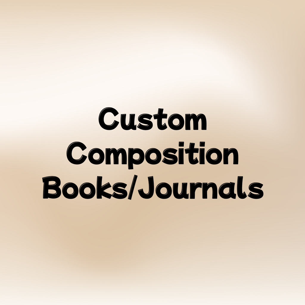 Custom Composition Books
