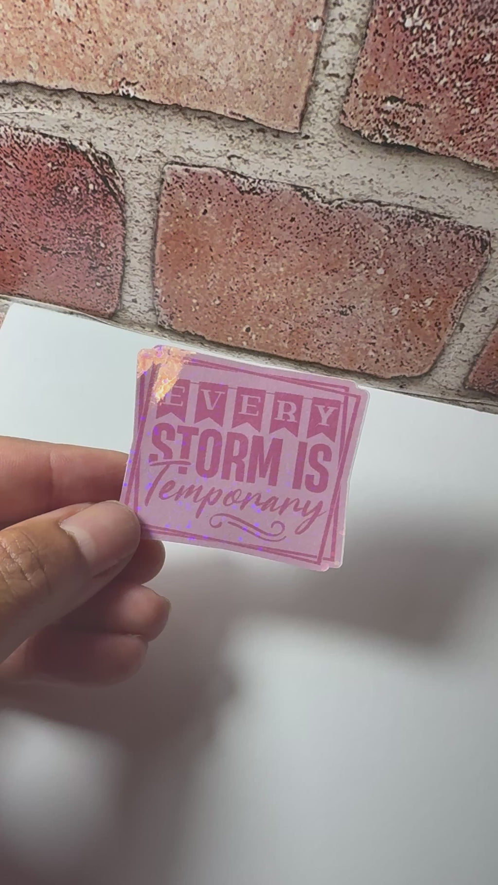 Faith-Based Stickers – Glossy & Holographic