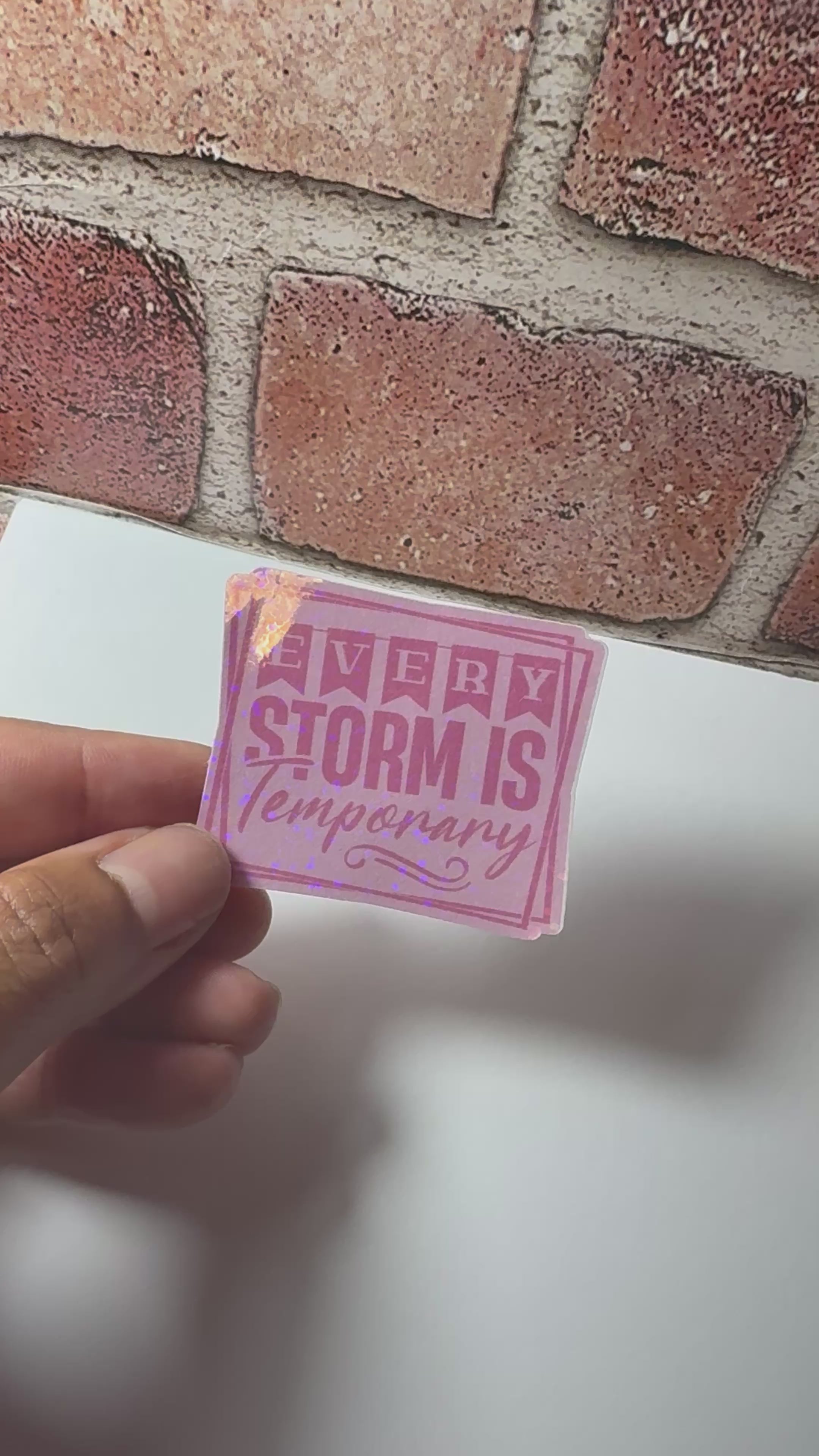 Faith-Based Stickers – Glossy & Holographic